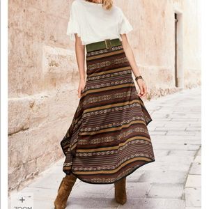 Brand new Peruvian connection tribal skirt Xs maxi